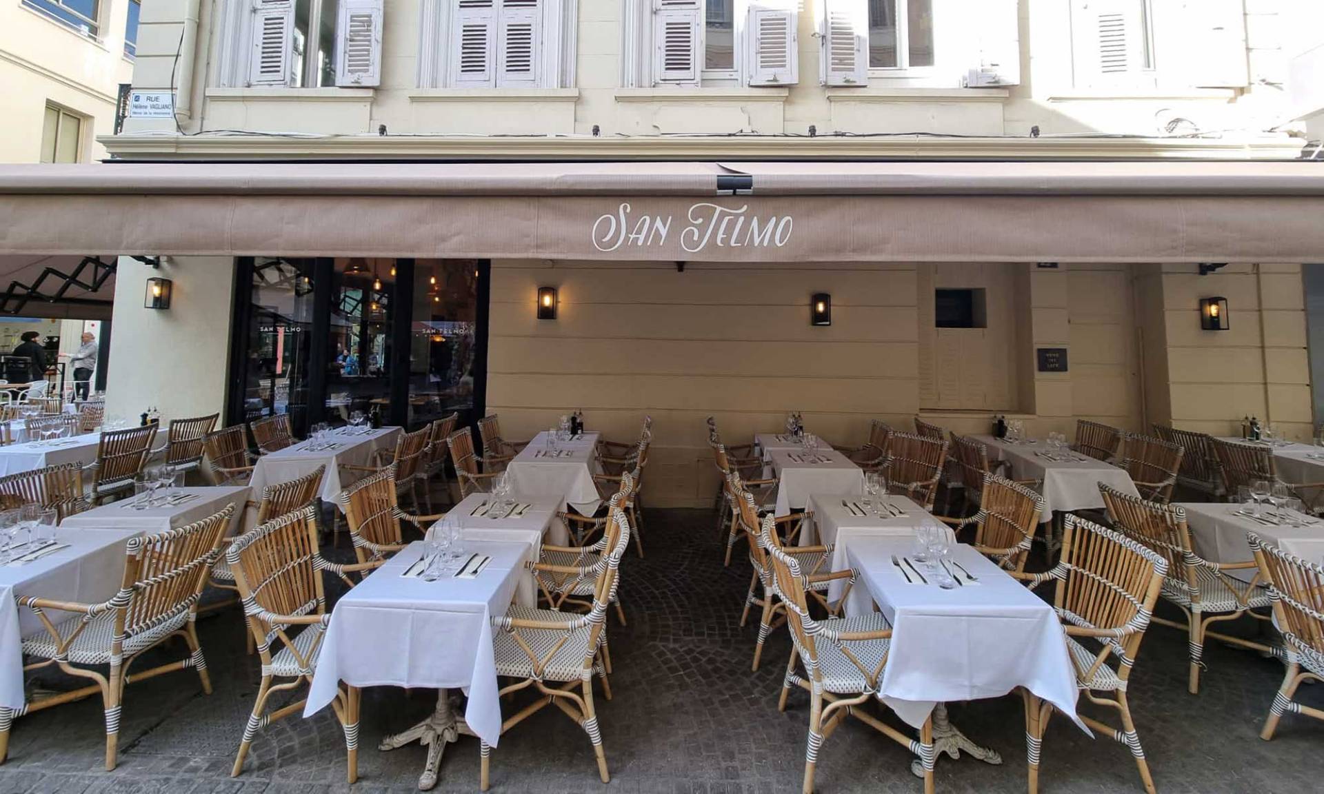 Terrasse San Telmo, restaurant à Cannes